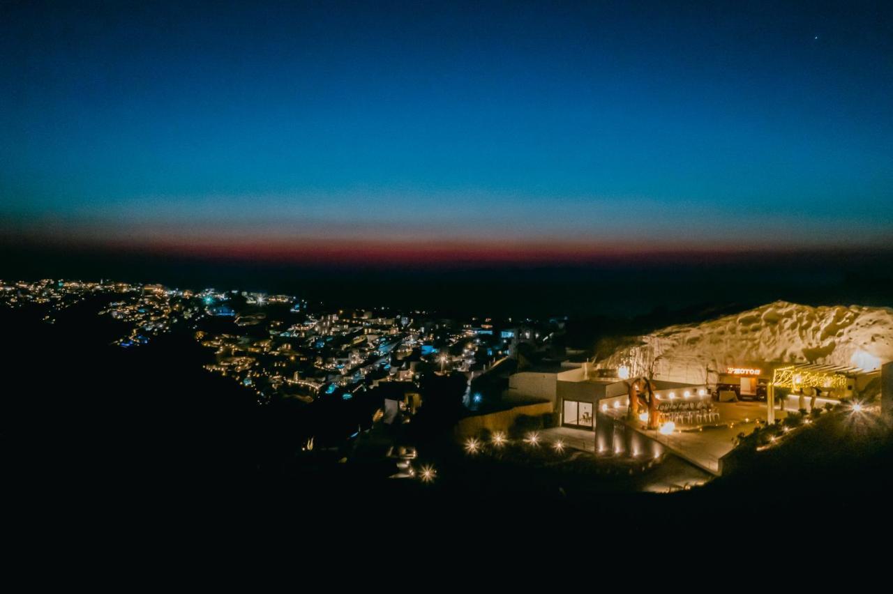 Le Cote Oia Lägenhet Exteriör bild
